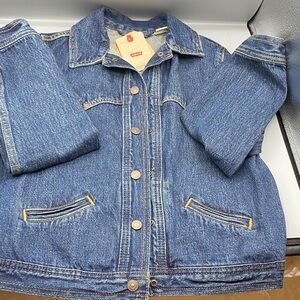 Levi’s original Tucker denim jacket brownie with tags